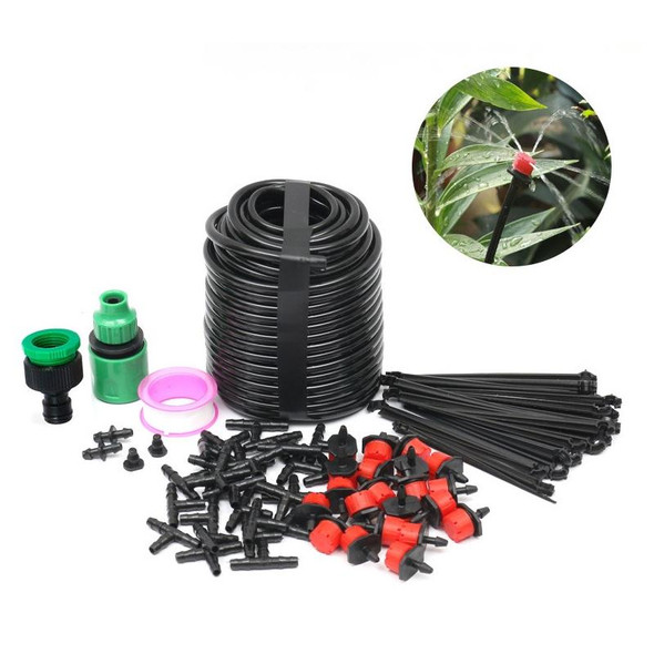 20m Kit Hose Drip Irrigation System Plant Watering Set 360 Degree Adjustable Drippers