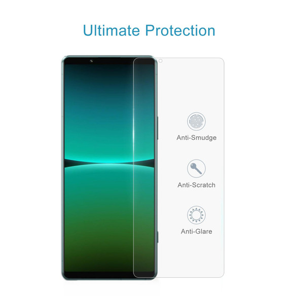 For Sony Xperia 5 V 50pcs 0.26mm 9H 2.5D Tempered Glass Film