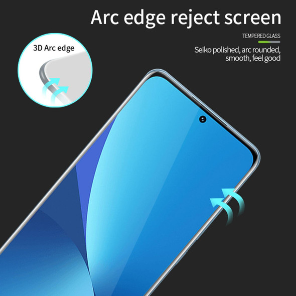 For OPPO Find X6 Pro PINWUYO 9H 3D Hot Bending Tempered Glass Film