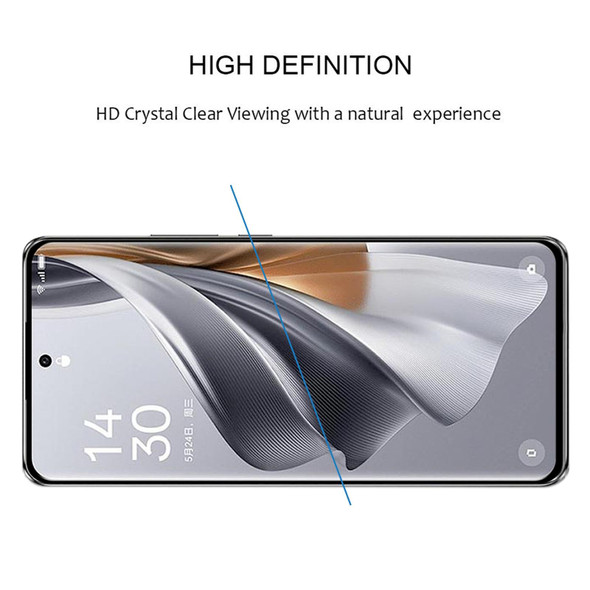 For OPPO Reno10 25pcs 3D Curved Edge Full Screen Tempered Glass Film