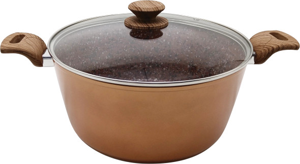 Copper Chef Granite NON Stick Casserole Pan - 28cm