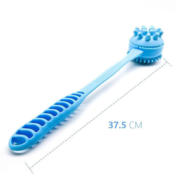 2 PCS Multifunctional Double-sided Massage Hammer  Health Care Percussion Hammer Flower-shaped Hammer(Elegant Blue)