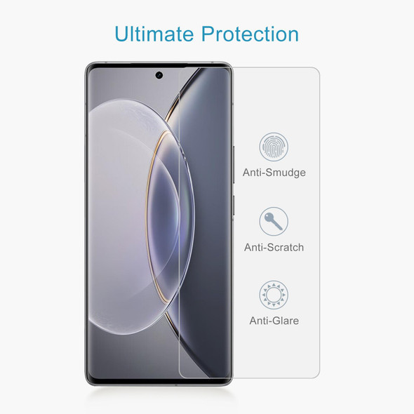 For vivo X90s 50pcs 0.26mm 9H 2.5D Tempered Glass Film