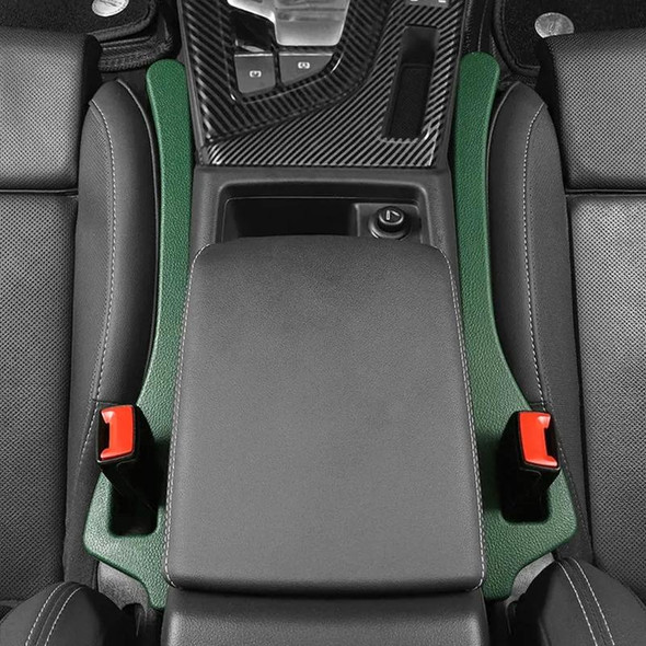1 Pair Car Seat Gap Bar Car Interior Armrest Box Gap Leak-proof Filler (Beige)
