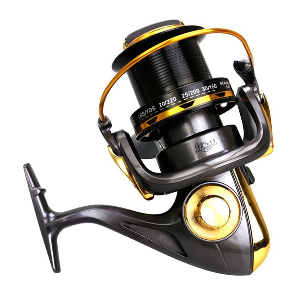 TF8000 Long-distance Casting Reel Large Gapless Sea Rod Fishing Reel Spinning Reel