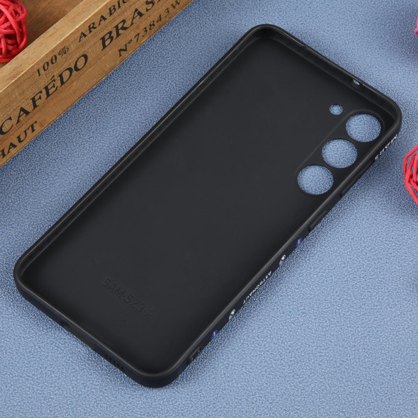 For Samsung Galaxy S20 Ultra 5G Astronaut Pattern Silicone Straight Edge Phone Case(Mars Astronaut-Black)