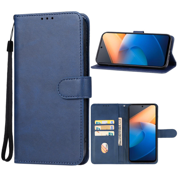 For vivo iQOO Z7 Leatherette Phone Case(Blue)