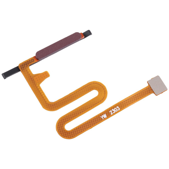 For Samsung Galaxy A14 SM-A145P Original Fingerprint Sensor Flex Cable (Red)