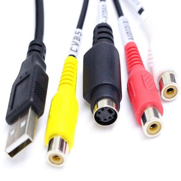 USB to RCA Cable 60+ Supports Vista 64 / Win 7 / Win 8 / Win 10 / Mac OS