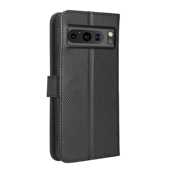 For Google Pixel 8 Pro Diamond Texture Leatherette Phone Case(Black)