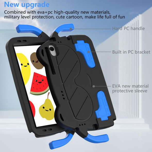 For Huawei Matepad SE 10.4 2023 Ice Baby EVA Shockproof Hard PC Tablet Case(Black+Blue)