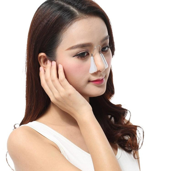2 PCS Beauty Bridge of Nose Increased Device Nose Clip Braces Nasal Ting, Random Color Delivery