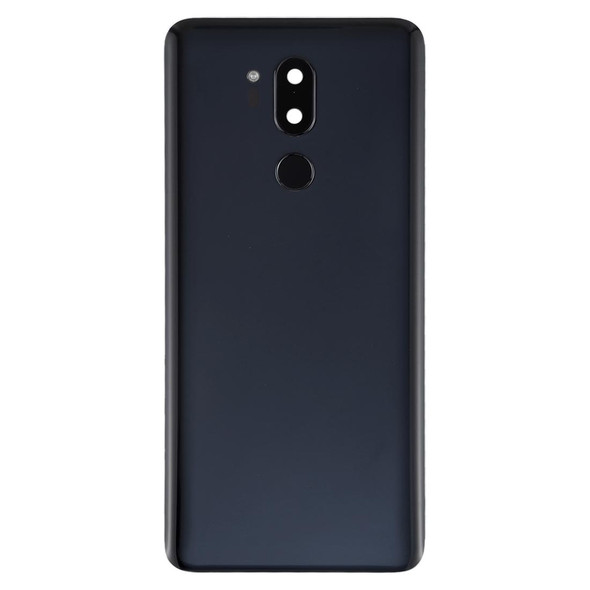 Battery Back Cover with Camera Lens & Fingerprint Sensor for LG G7 ThinQ / G710 / G710EM / G710PM / G710VMP(Black)