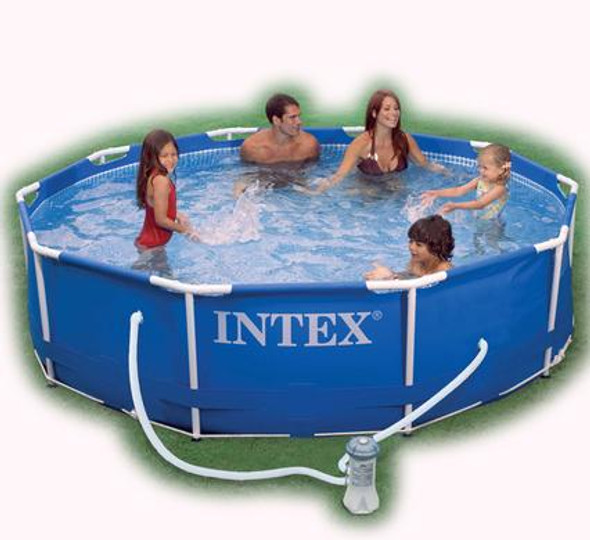 Intex pool mtl-frame(w/pump) 305x76cm