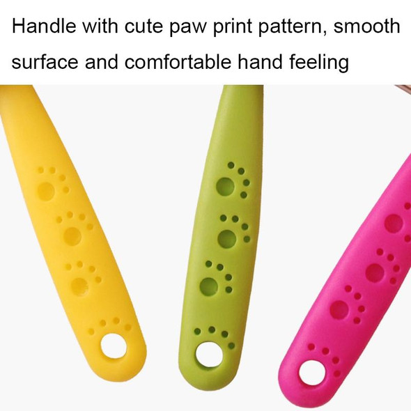 BG-W1347 3pcs Pet Hair Removal Massage Comb Dog Cleaning Tools, Random Color Delivery, Specification: L