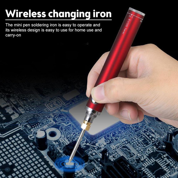 5V 8W Wireless Charging Iron 510 Interface Welding Repair Tools(Black)