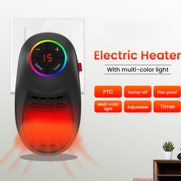 LED Multicolor Electric Heater