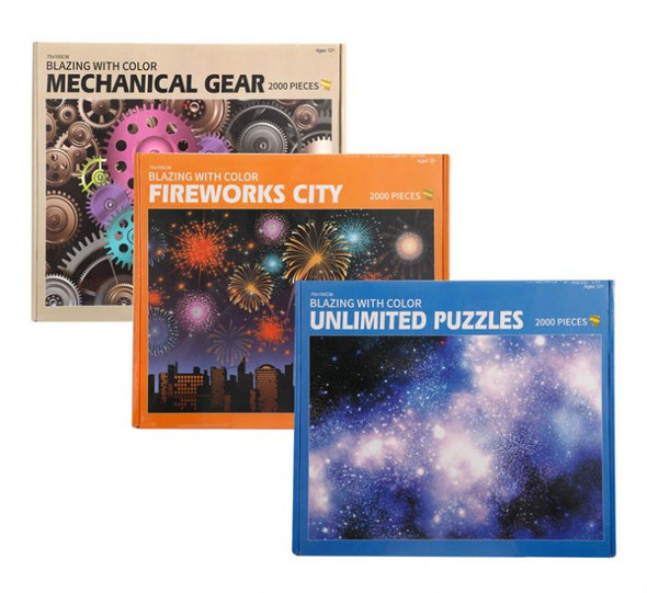 Puzzle Jigsaw 2000pc Assorted