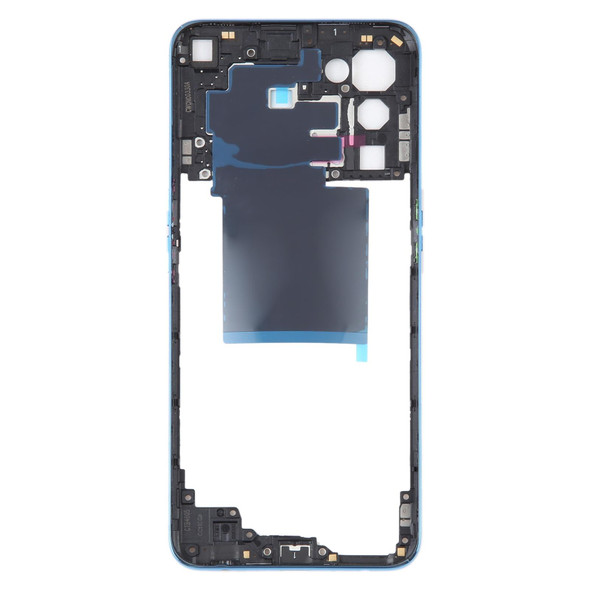 For OPPO Find X3 Lite Original Middle Frame Bezel Plate (Blue)