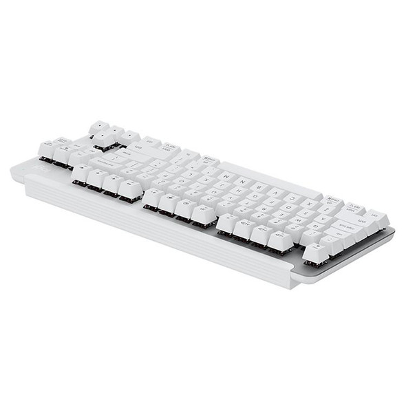 Logitech K855 Wireless Bluetooth Dual Mode Silent Mechanical Keyboard (White)