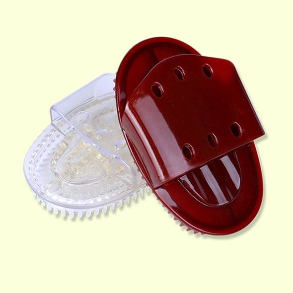 2 PCS Five Lines of Meridian Brush Body Massage Brush Massager(Transparent)