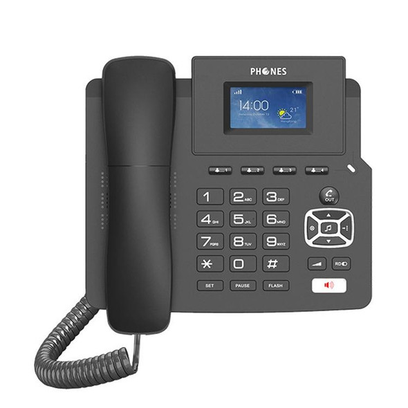 P03 4G+VOIP Dual Mode Wireless Fixed Line SIP Network Phone IP Enterprise Office Phone Wireless Landline