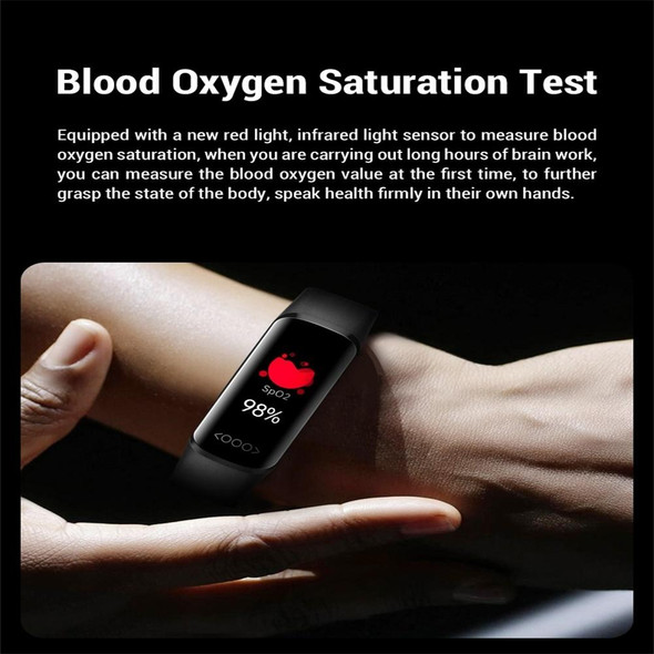 TK30 0.96 inch Color Screen Smart Watch,Support Heart Rate / Blood Pressure / Blood Oxygen / Blood Glucose Monitoring(Blue)