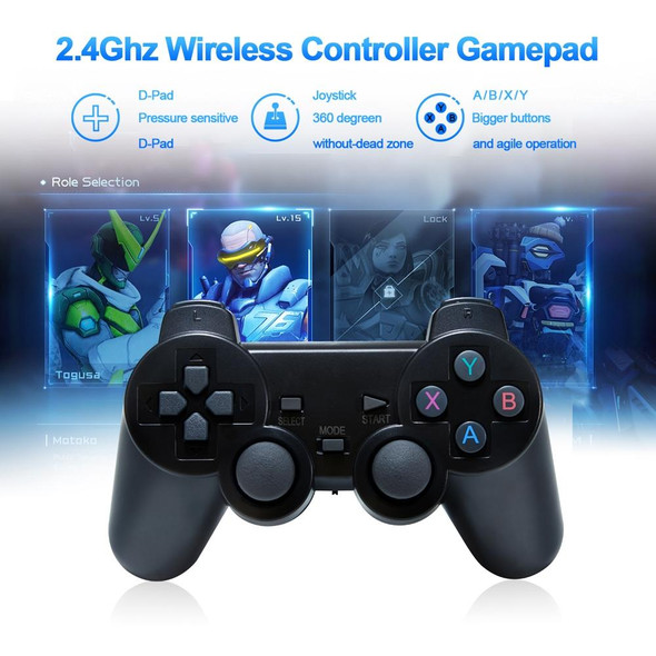 X2 GD10 Y5 2.4G Wireless 4K HD TV Game Console PSP Game Box 32G Built-in 15000+ Games