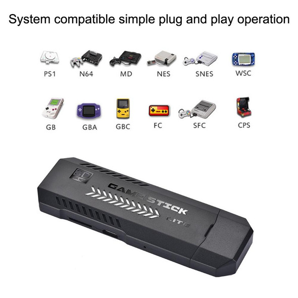 X2 GD10 Y5 2.4G Wireless 4K HD TV Game Console PSP Game Box 32G Built-in 15000+ Games