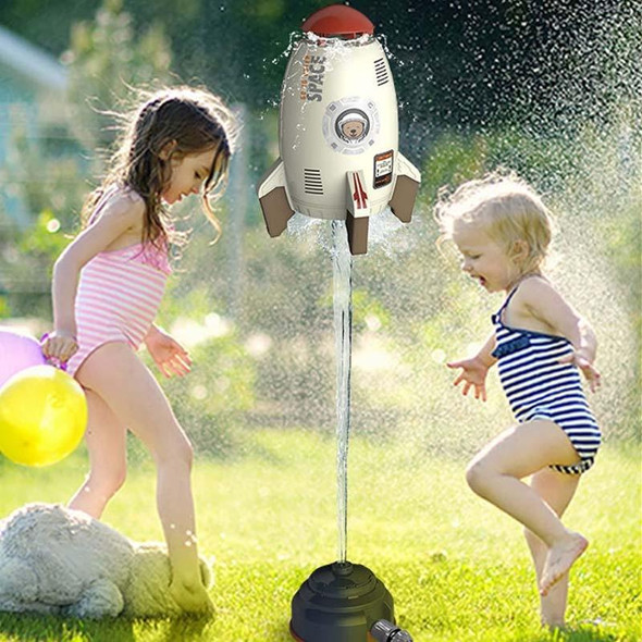 Outdoor Yard Sprinkler Toy Rocket Sprinkler Summer Toy Without Interface Tech