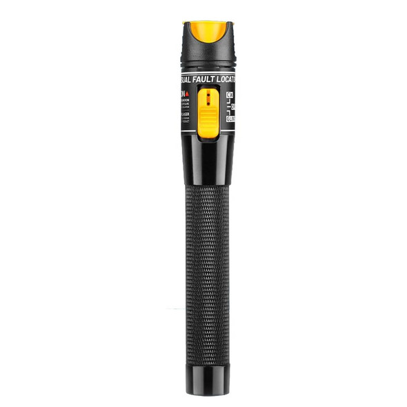 1-60 km Optical Fiber Red Light Pen 5/10/15/20/30/50/60MW Red Light Source Light Pen, Specification: 50mW Yellow