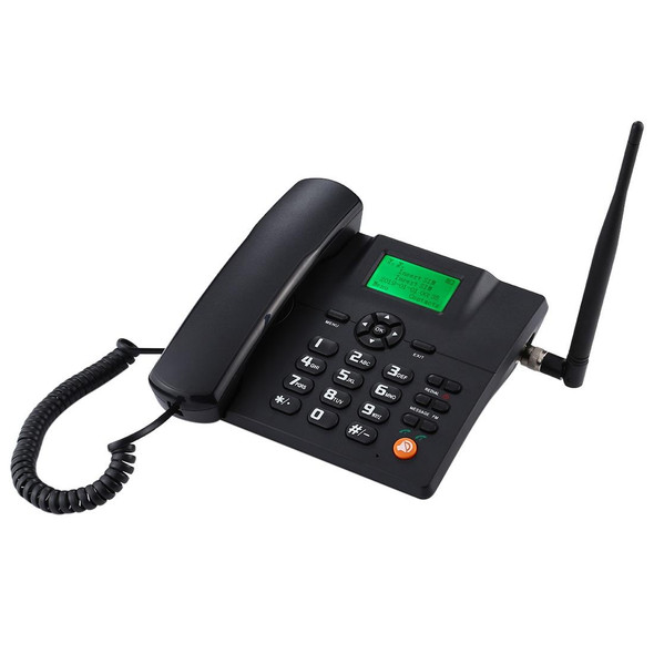 ZT600S  2.4 inch TFT Screen Fixed Wireless GSM Business Phone, Quad band: GSM 850/900/1800/1900Mhz(Black)
