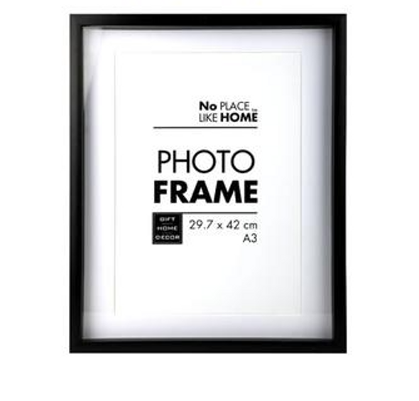 40x50cm Black/White Picture Frame Shadow Box