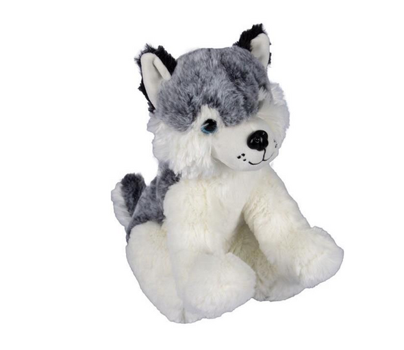 Plush Dog Husky Standing Large 30cm