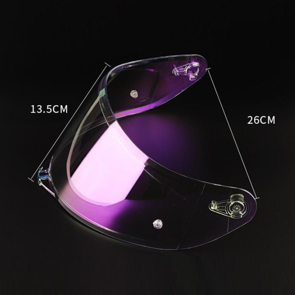 Motorcycle Helmet Lens with Anti-fog Spikes for SOMAN K1/K3SV/K5, Color: Color Film