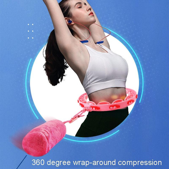 8-shape 14 Sections Removable Fitness Ring With Soft Rubber Massage Point