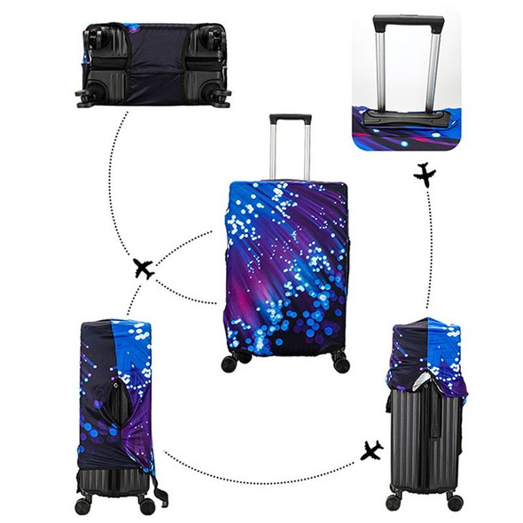 Graffiti Luggage Dust Cover Outdoor Travel Thick Elastic Luggage Protective Cover, Size: XL (30-32 inches)(T-016)