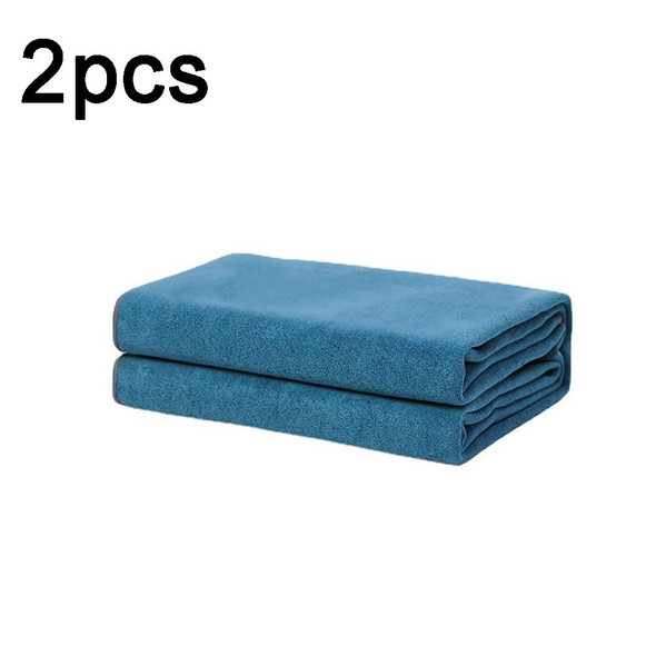  SUITU 2pcs 35 x 75cm  Microfiber Cleaning Cloth Car Cleaning Towel Thicken Highly Absorbent Cleaning Rag