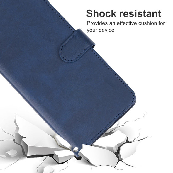 For ZTE Blade L220 Leather Phone Case(Blue)