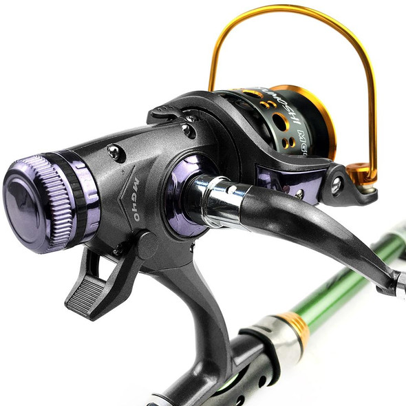 YUMOSHI MG50 Double Unloading Metal Head Front and Rear Brake Fishing Reel