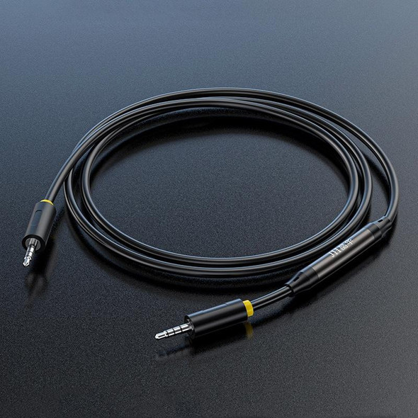 1m JINGHUA 3.5mm Cable Audio Conversion Microphone Two-way Transcriber