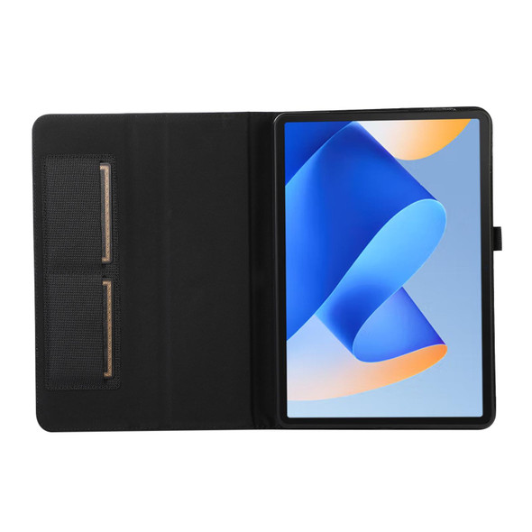 For Huawei MatePad Air 11.5 inch Fabric Leatherette Tablet Case(Blue)