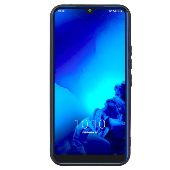 TPU Phone Case - Alcatel 3L 2019 Fingerprint Version 5039U / 5039D(Pudding Black)