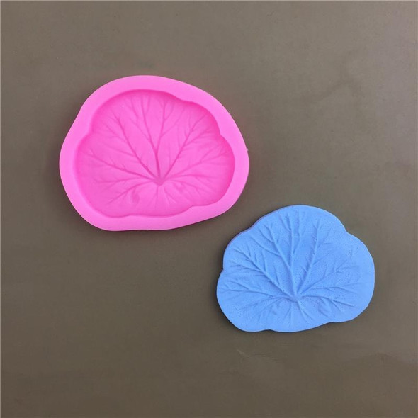 5pcs Lotus Leaf Silicone Epoxy Fondant Decoration Mold, Size: Small