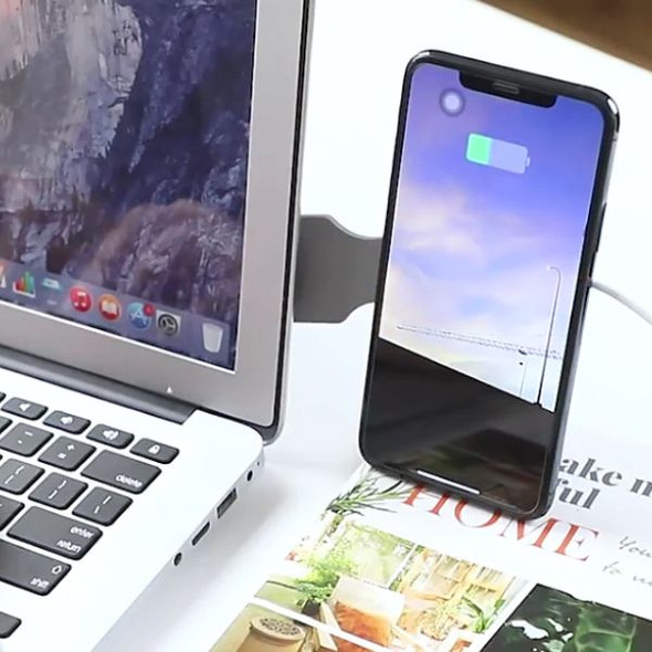 2 in 1 Wireless Charger with Extended Phone Holder