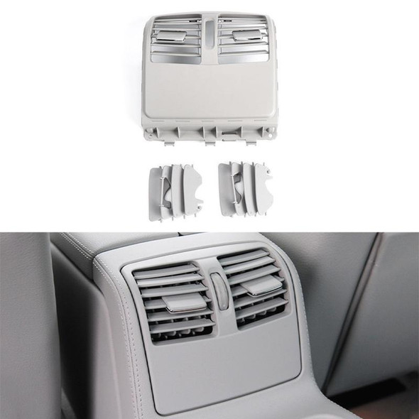 For Mercedes-Benz CLS W218 Car Rear Air Conditioner Air Outlet Panel 21883003547376, Style:Standard Version(Grey)