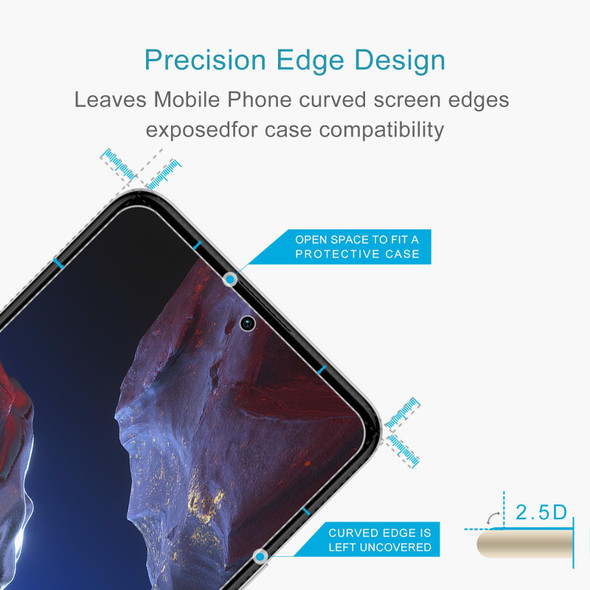 For Xiaomi Poco F5 Pro 0.26mm 9H 2.5D Tempered Glass Film