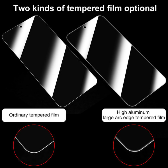 For iPhone 13 / 13 Pro 0.26mm 9H 2.5D High Aluminum Tempered Glass Film