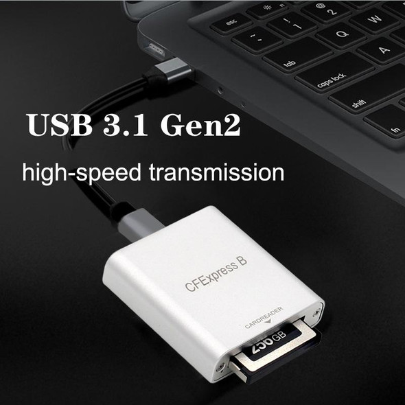 10G High Speed USB3.2 Z6/Z7 1DX3 Wiring CFEXPRESS Card Reader With A-C Line