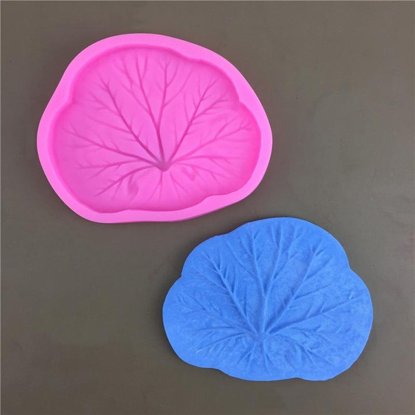 5pcs Lotus Leaf Silicone Epoxy Fondant Decoration Mold, Size: Extra Large